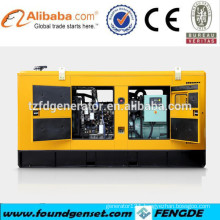 Top manufacturer 160kw 200kva generator with low noise for sale